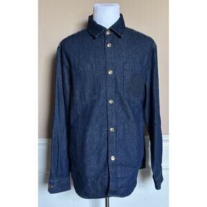 Versace Medusa Blouson Denim Stone Wash Jacket Blue 42 US (52) 1016845 NWT $1500